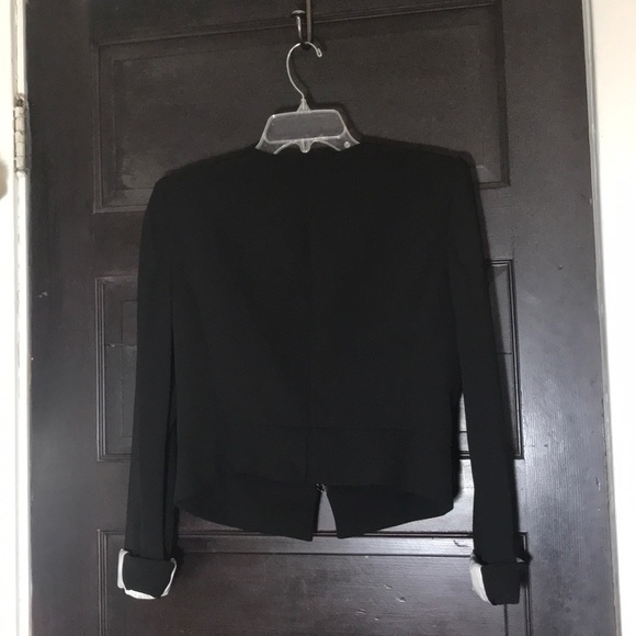 SALE❤️ NWT BCBGMaxazria Black Glen jacket M - Picture 5 of 8